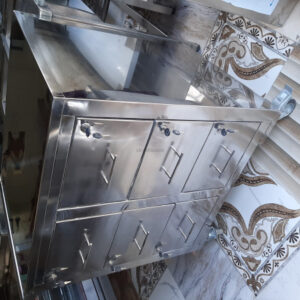 Stainless Steel Medicine Trolley